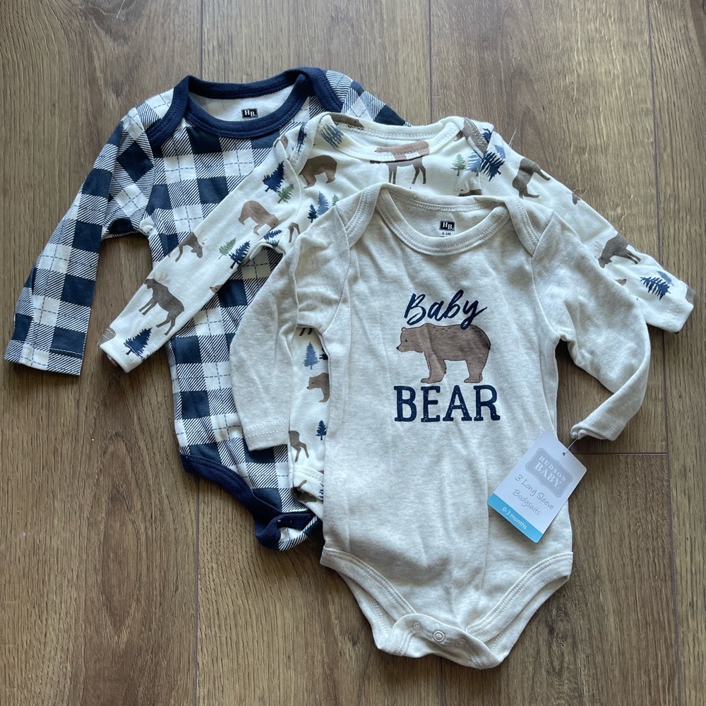 Long sleeve Onesie 3 piece set 3-6 months new with tags